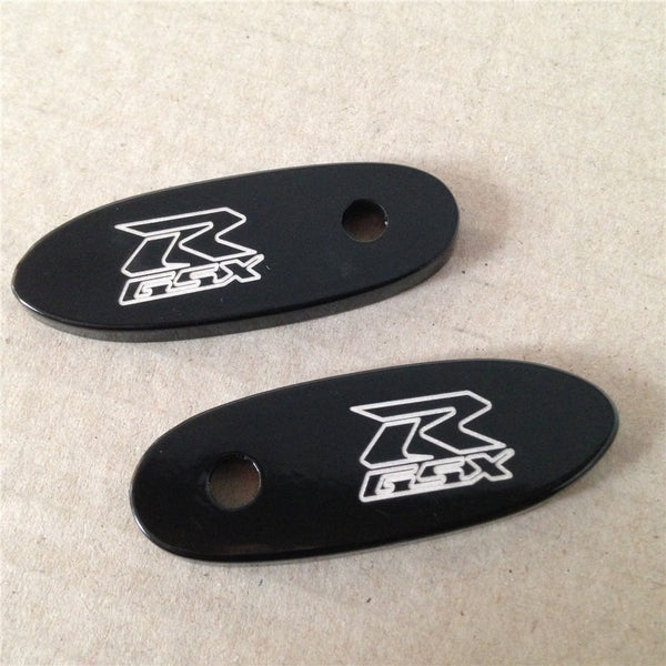 Mirror Block Off Plates For Suzuki GSXR 600/750/1000 - Billet Mirror Block Off Plates For Suzuki GSXR 600/750/1000 - Billet