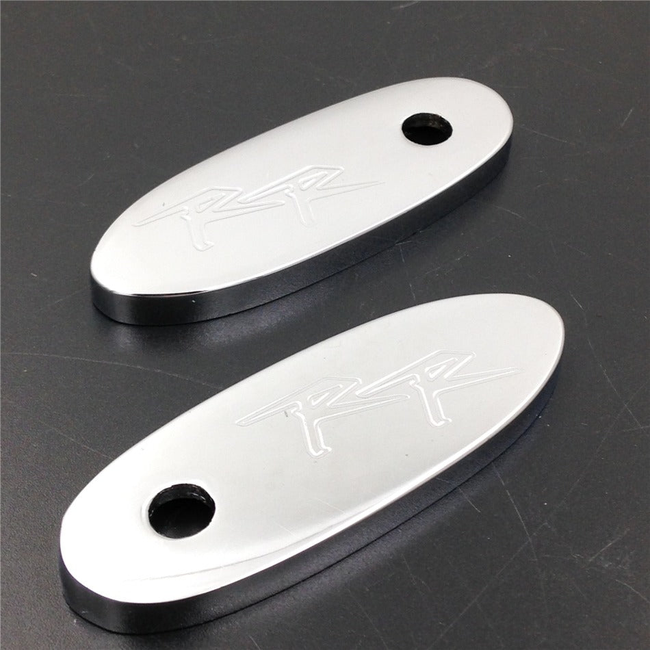 HTT Motorcycle Mirror Block Off Plates Mirror Base For Honda Cbr 600 600Rr 900Rr 929Rr 954Rr 1000Rr Chrome