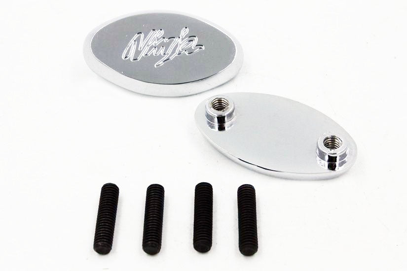 Mirror Block Off Base Plates For 2005-2008 Kawasaki Ninja Zx6R Zx6Rr 636 Zx10R C