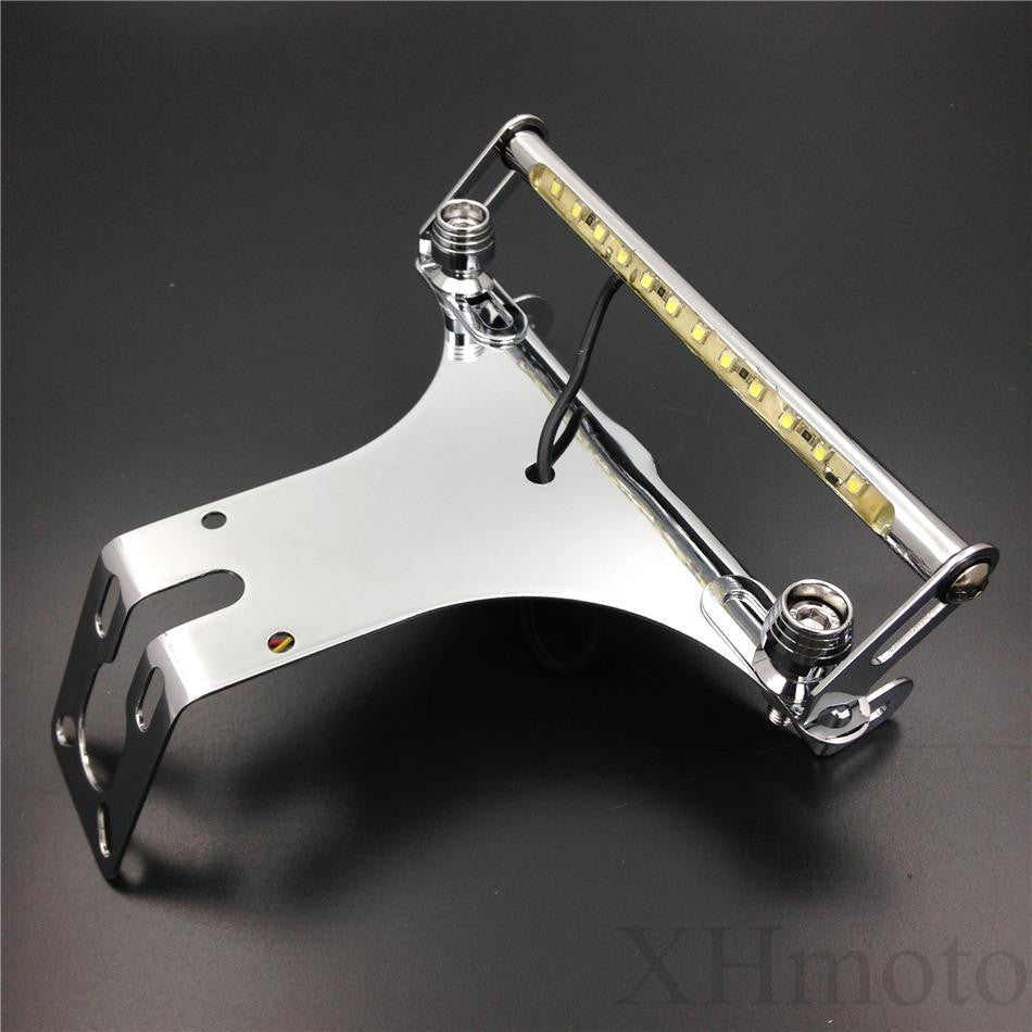 HTT Chrome LED light Fender Eliminator Tidy Tail No Logo For 2004-2014 Yamaha Yzf R1 Yzf-R1 Yzfr1