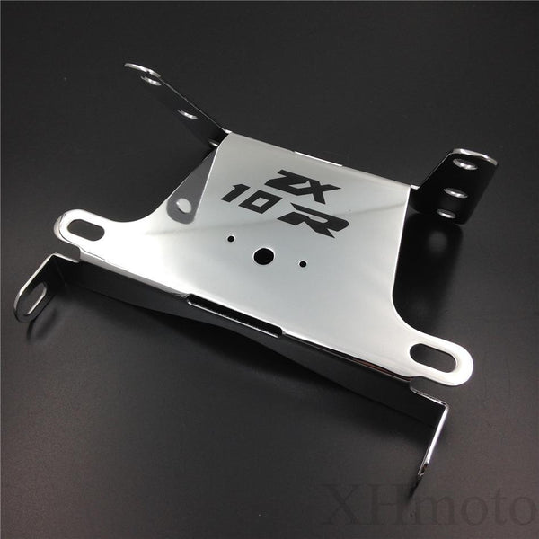 HTT Chrome Fender Eliminator Tidy Tail "ZX10" Logo For 2004-2006 Kawasaki Ninja Zx10R Zx-10R