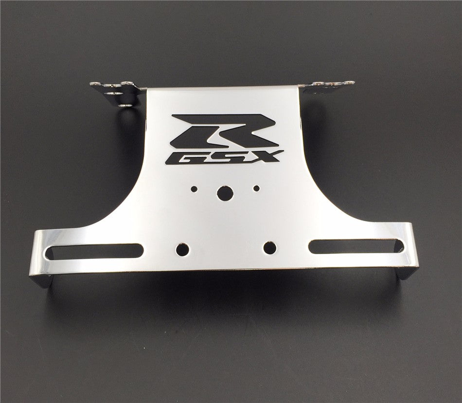 HTT Motorcycle Chrome Fender Eliminator Tidy Tail "GSXR" Logo Engraved Fit For 2006 2007 Suzuki Gsxr 600 Gsx-R750