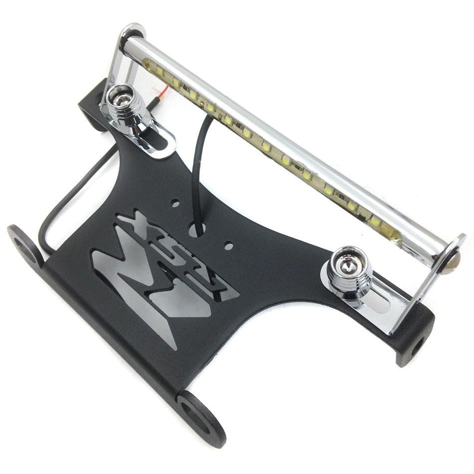 HTT Black LED light Fender Eliminator Tidy Tail "GSXR" Logo For 1996-2012 Suzuki GSXR600 GSX-R750