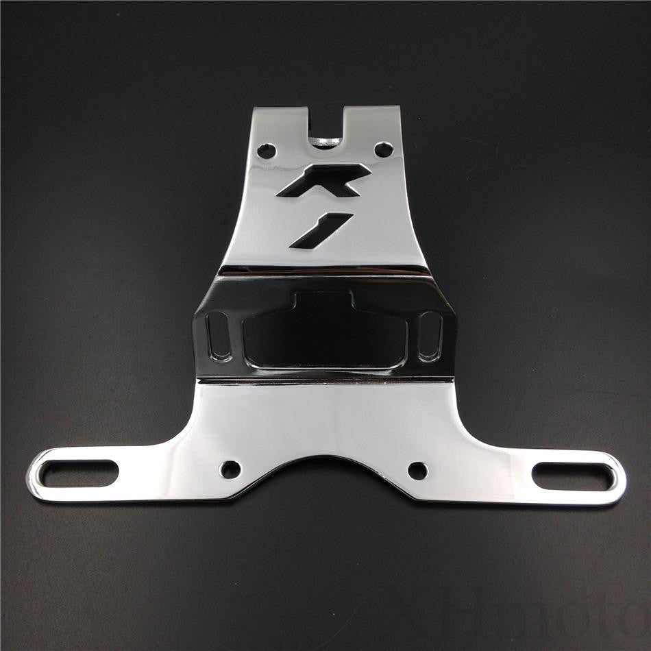 HTT Chrome Fender Eliminator Tidy Tail "R1" Logo For 2004-2015 Yamaha Yzf R1 Yzf-R1 Yzfr1