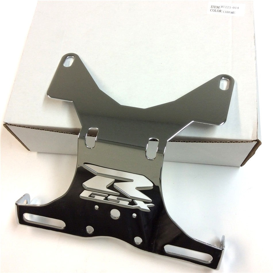 HTT Motorcycle Fender Eliminator Tidy Tail "GSXR" Logo Fit For 1997-2004 Suzuki Gsxr 1000 Gsx-R1000 Chromed