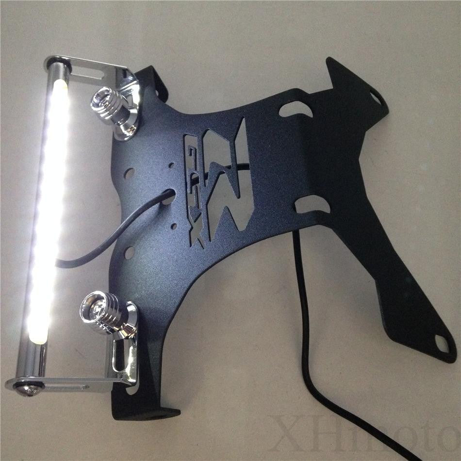 HTT LED light Fender Eliminator Tidy Tail "GSXR" Logo Fit For 1997-2004 Suzuki Gsxr 1000 Gsx-R1000 black