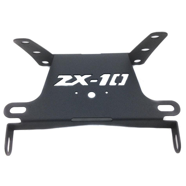 HTT Fender Eliminator Tidy Tail "ZX10" Logo Fit For 2004-2006 Kawasaki Ninja Zx10R Zx-10R Black