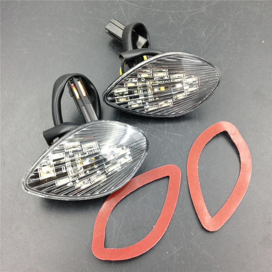 Euro Led Flush Mount Turn Signal For 2004 2005 Honda Cbr 1000 Rr Cbr1000Rr Clear