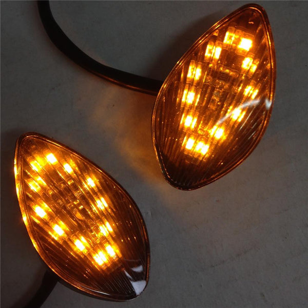 Euro Led Flush Mount Turn Signal For 2004 2005 Honda Cbr 1000 Rr Cbr1000Rr Smoke
