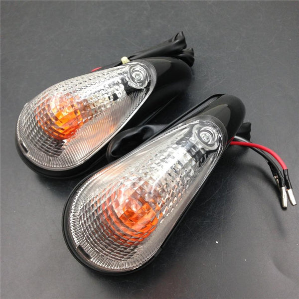 Clear Euro Led Flush Mount Turn Signal For Kawasaki Ninja Ex 250 Yamaha Yzf-R6S
