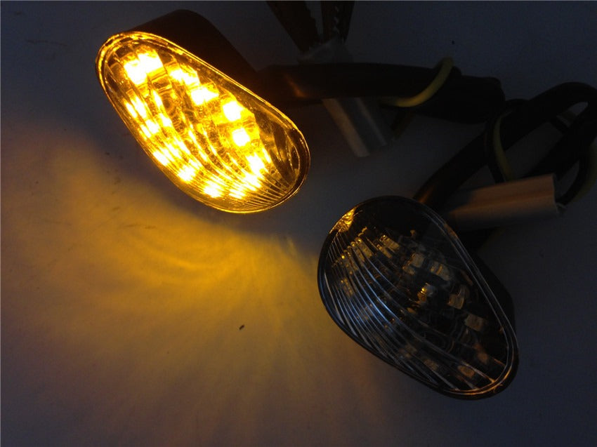 Smoke Euro LED Flush Mount Turn Signal for YAMAHA YZF R1 R6 R6S 2006 2007 2008