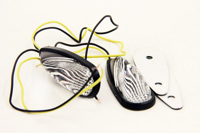 Turn Signals For Honda Cbr 600 1000 Rr Kawasaki Ninja 250 500 Zx6 Zx7 Zx9 Zzr600