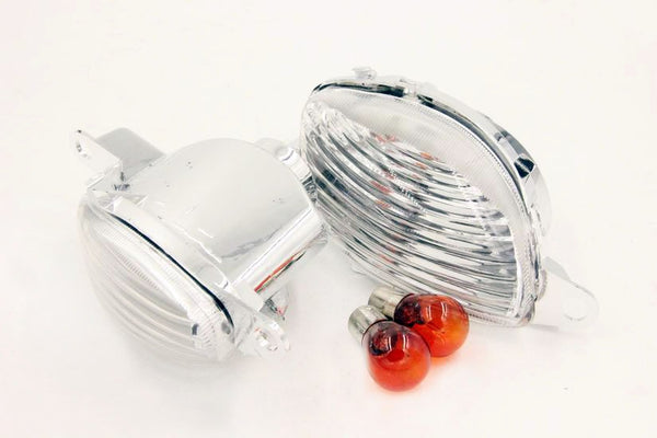 Turn Signals For 1999-2003 2004 2005 2006 2007 Suzuki Hayabusa Gsxr1300 R Clear