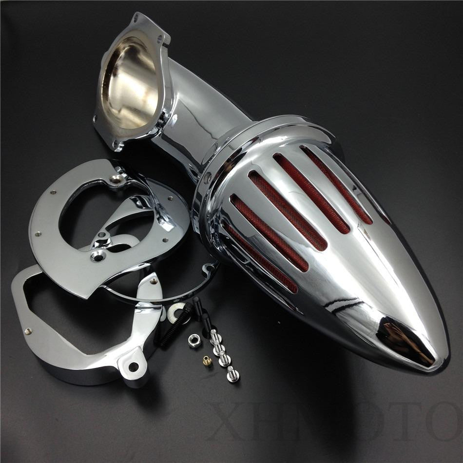 Bullet Air Cleaner Kits Intake Filter For Honda Spirit Ace 750 1998-20 ...