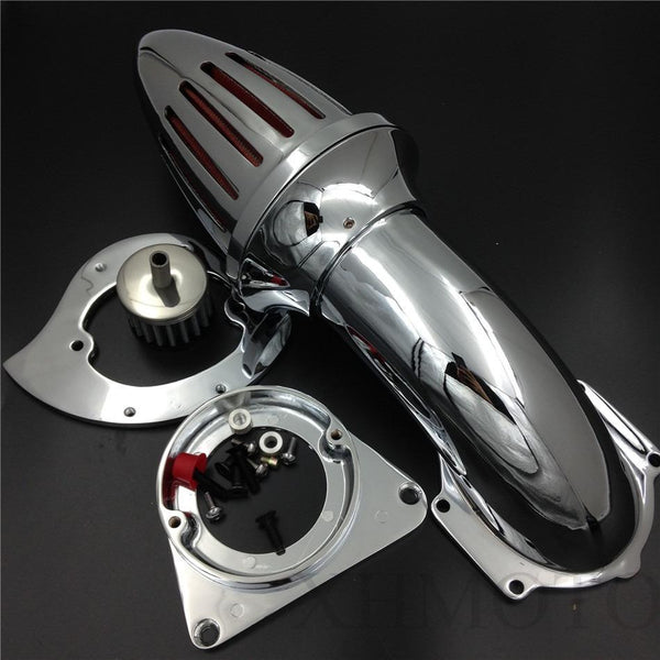 Bullet Spike Air Cleaner Intake Kits For Kawasaki Vulcan 800 Classic 1995-2012 Chrome