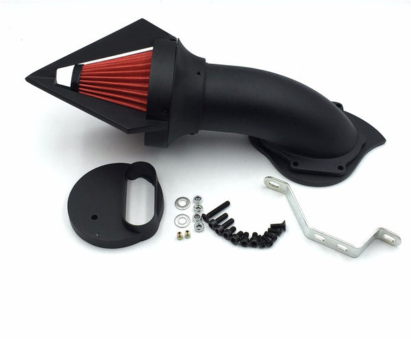 HTT Motorcycle Matte Black Triangle Spike Air Cleaner kits for Yamaha V-Star 1100 Dragstar XVS1100 1999-2012