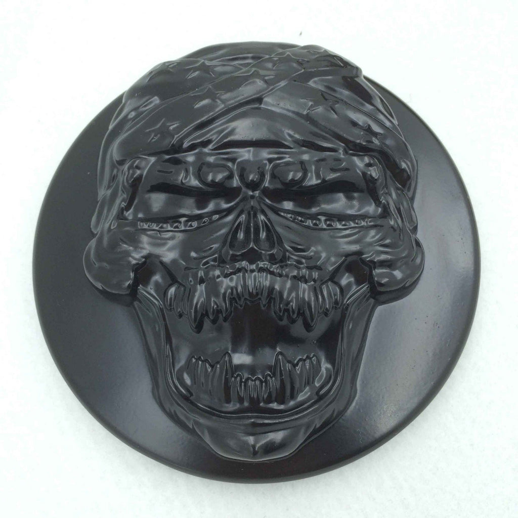HTT Black Skull Zombie Air Cleaner Intake Filter System Kit For Harley Sportster XL883 XL1200 1988-1990 1991 1992 1993 1994 1995 1996 1997 1998 1999 2010 2011 2012 2013 2014 2015