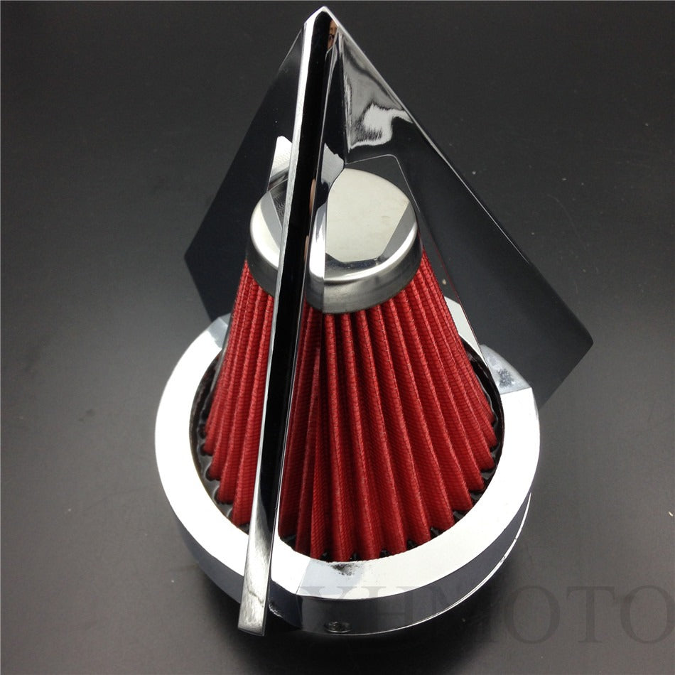 Triangle Spike Air Cleaner Kits Filter For Honda Aero 750 Vt750