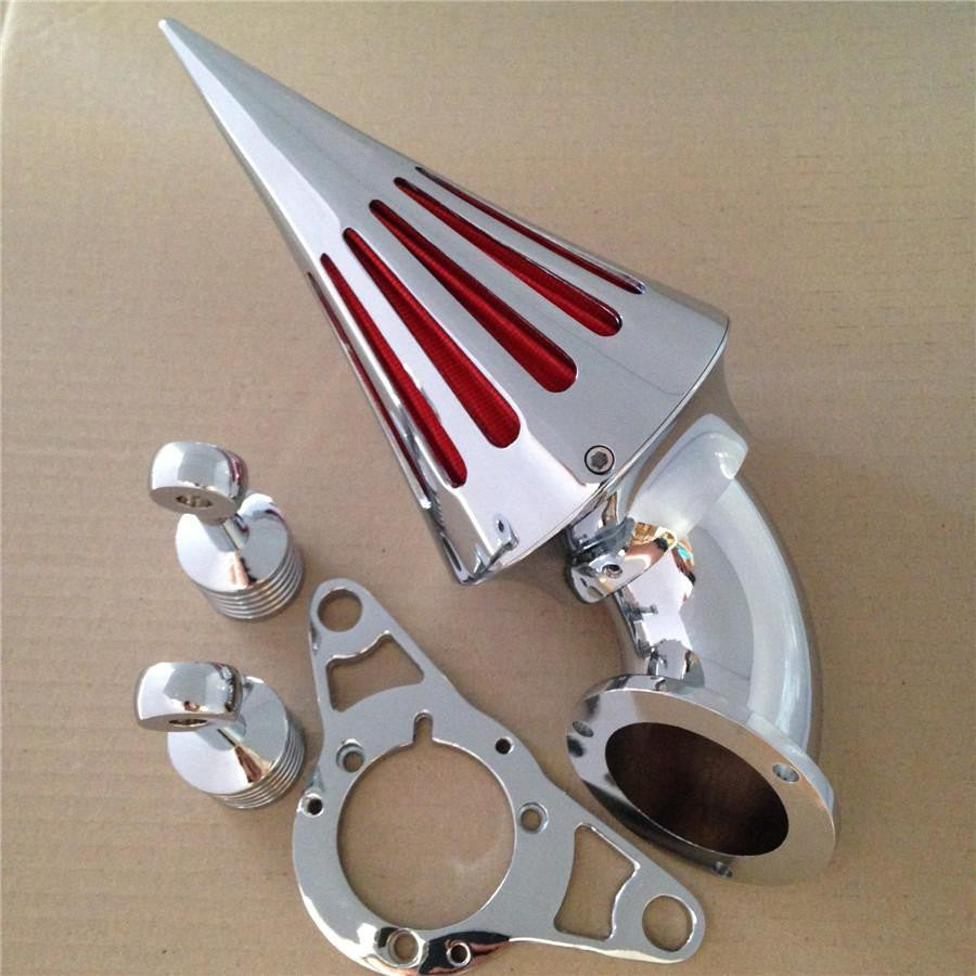 CNC Cut Air Cleaner Intake For Harley Softail Fatboy Dyna Road Glide King FLHR