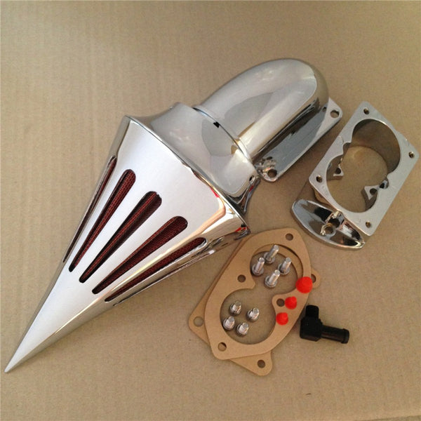 Spike Air Cleaner Filter For 2002-2009 Kawasaki Vulcan 1500 1600 Mean Streak Chr