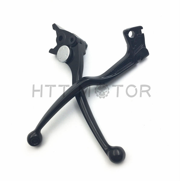 Black Brake Clutch Hand Levers For Suzuki Gsxr 600 750 Katana 750F Sv650 Sv650S