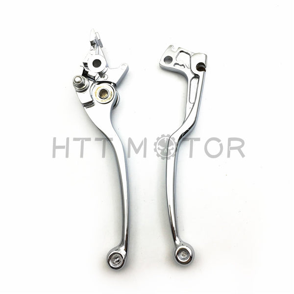 New Chrome Brake Clutch Hand Levers For Suzuki Gsxr 600 750 Katana 750F Sv650S