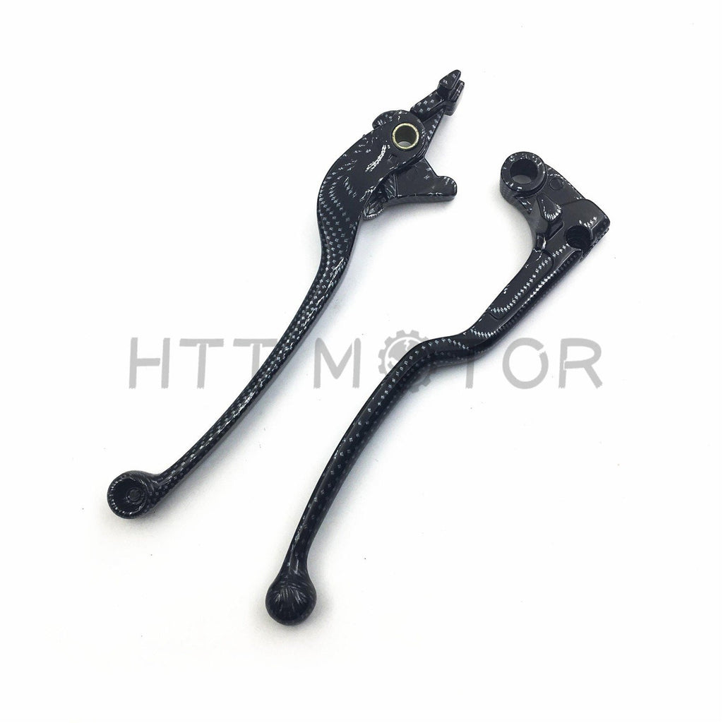 Carbon Brake Clutch Hand Lever Fit For Yamaha Yzf R1 R6 R6S Fz1 Fzs1000