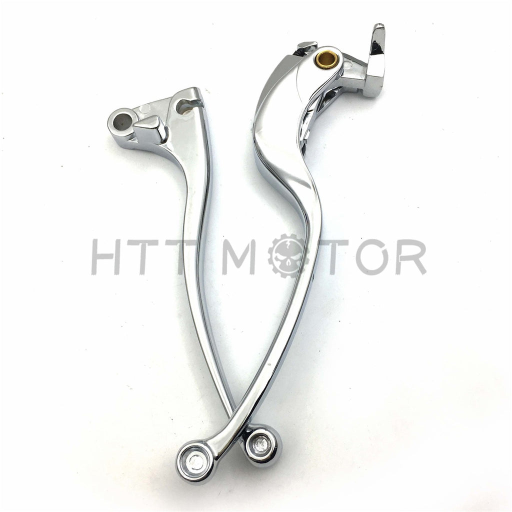 New Chrome Brake Clutch Lever For Kawasaki Zx6R Zx10R Z750R Z1000 Ninja Tourer