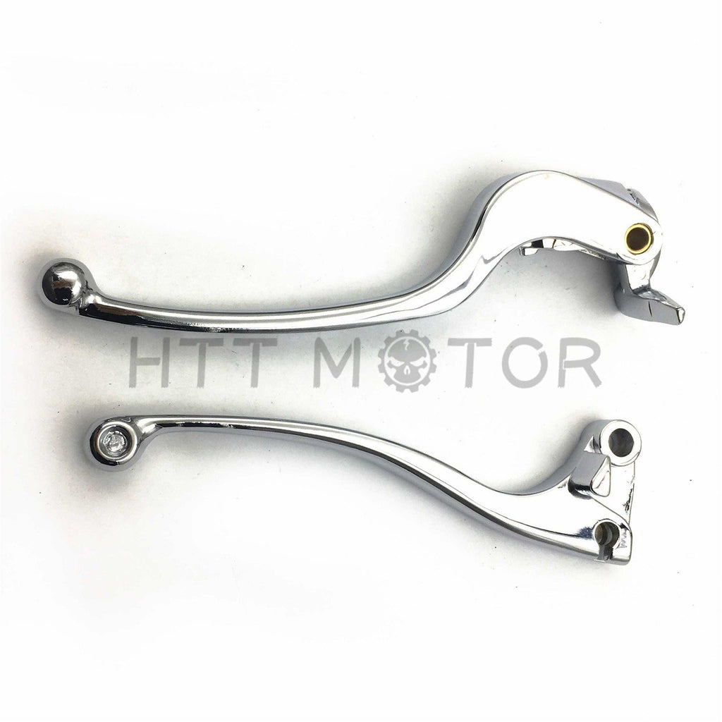 Chrome Brake Clutch Lever Fit For Kawasaki Ninja 636 Zx Zx6R Zx6Rr 2005 2006