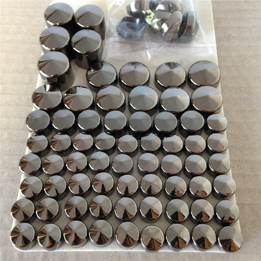 HTT- Black Bolts Toppers Caps For 1991-2012 Harley Davidson Dyna Glide ...
