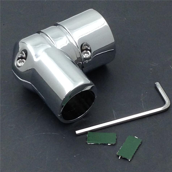 Harley Dyna Super Glide EFI FXDI DRAG SPECIALTIES CHROME FUEL LINE FITTING COVER