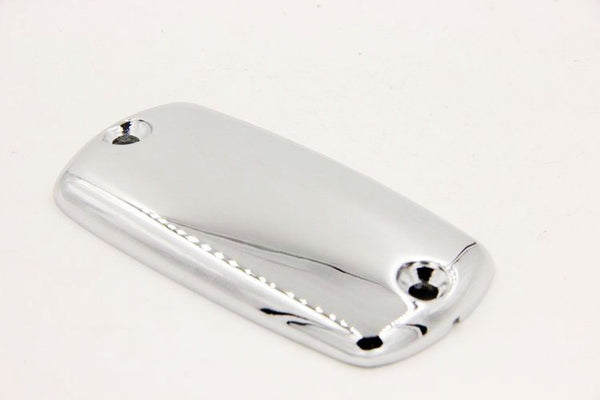 HTT Motorcycle Chrome Brake Fluid Reservoir Cap Plain Surface For Honda