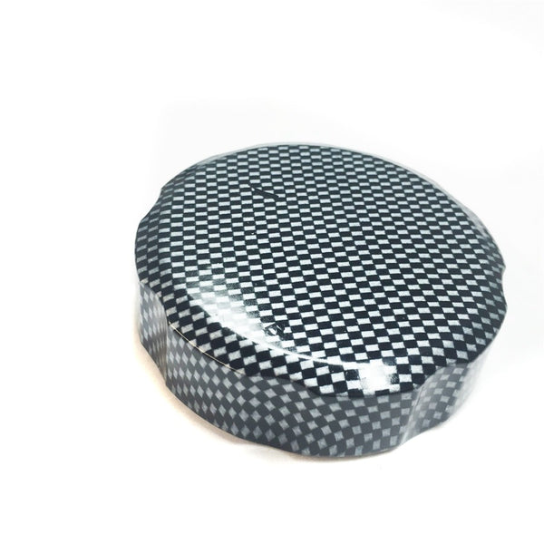 HTT Motorcycle Carbon Fluid Reservoir Cap Plain Surface For Honda CBR 600 RR/900 RR/929 RR/954 RR/1000 RR/Suzuki GSXR 600/GSXR 750/GSXR 1000/SV650S/TL1000S/Yamaha YZF 600R/R1/R6