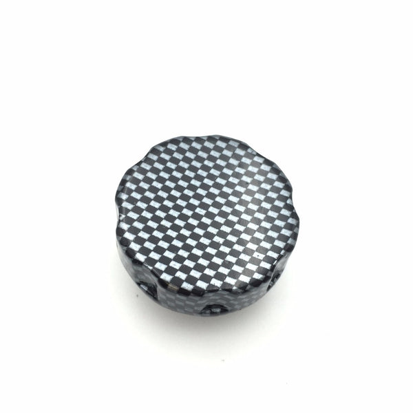 HTT Motorcycle Carbon Fluid Reservoir Cap Plain Surface For Honda CBR 600 F3/F4/600 RR/900 RR/ 1000RR/Suzuki GSXR 600/700/Bandit 1200
