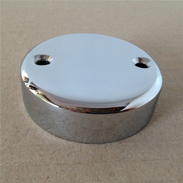 HTT Motorcycle Chrome Fluid Reservoir Cap Plain Surface For 1993-2005 Honda CBR 900RR/ 1993-2005 Honda CBR 929RR/ 1993-2005 Honda CBR 954RR/ 1993-2005 Honda CBR 1000RR