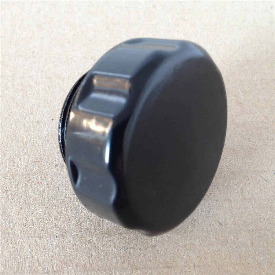 HTT Motorcycle Black Fluid Reservoir Cap Plain Surface For Kawasaki Vulcan 500/ Vulcan 750/ Vulcan 800/ Vulcan 900/ Vulcan 1500/ 2003-2008 Kawasaki Vulcan 1600