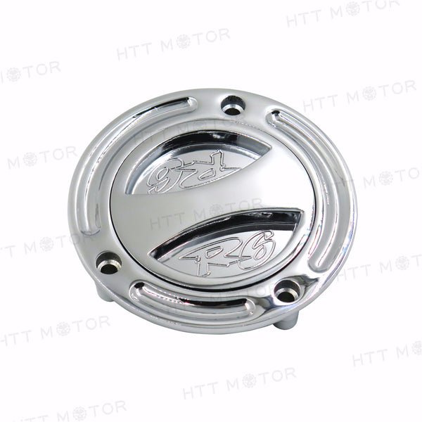 HTTMT- Chrome Keyless Gas Cap Twist Off Fuel Tank Cap For Yamaha YZF R6 (All Years)