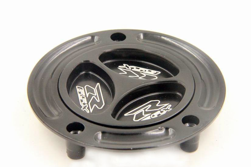 HTT Motorcycle Black Keyless Gas Cap Twist Off Fuel Tank Cap For 2008-2012 Suzuki Hayabusa GSX1300R /2003-2008 Suzuki SV650 SV650S /2003-2008 Suzuki SV1000 SV1000S