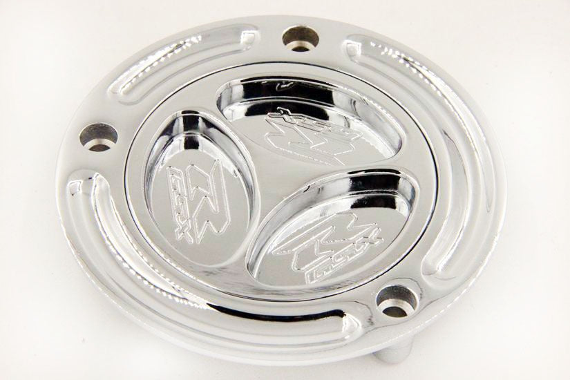 HTT Motorcycle Chrome Keyless Gas Cap Twist Off Fuel Tank Cap For 2008-2012 Suzuki Hayabusa GSX1300R /2003-2008 Suzuki SV650 SV650S /2003-2008 Suzuki SV1000 SV1000S