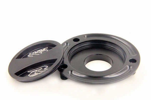 HTT Motorcycle Black Keyless Gas Cap Twist Off Fuel Tank Cap For 2004-2009 Suzuki GSXR 600 /2004-2009 Suzuki GSXR 750 /2003-2010 Suzuki GSXR 1000