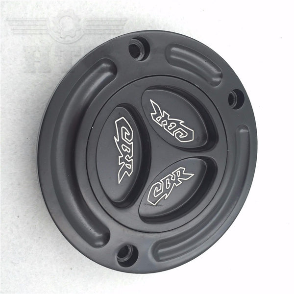 HTT Motorcycle Black Keyless Gas Cap Twist Off Fuel Tank Cap For Honda CBR 1000R/ 599 / CB600F/ST1300/Super Hawk/ Blackbird/Interceptor