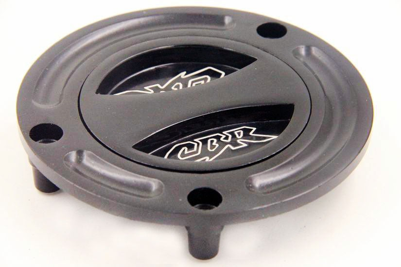 HTT Motorcycle Black Keyless Gas Cap Twist Off Fuel Tank Cap For Honda CBR 600 F2/F3/F4/F4i/ 600RR/ 900RR/929RR/954RR/1000RR/RVF 400