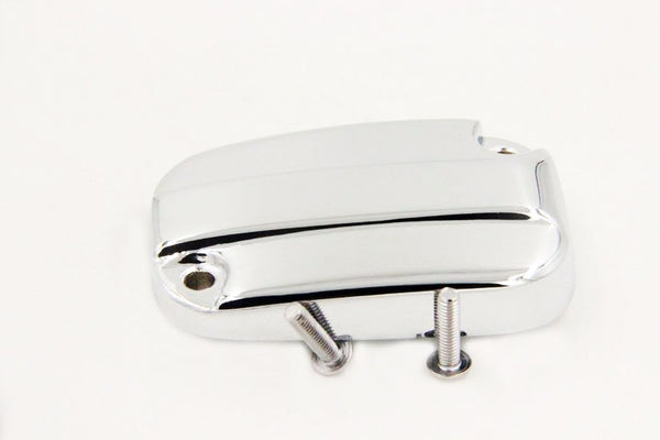 HTT Motorcycle Chrome Front Brake Fluid Reservoir Cap For 2007-2015 Harley Davidson Electra Glide Road