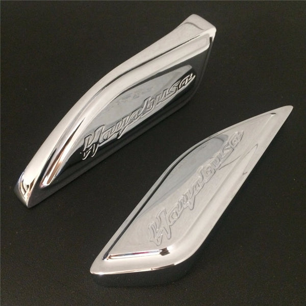 Motorcycle Tank Pads Center Cover For Suzuki Hayabusa Gsxr1300 1986-2012 Chrome