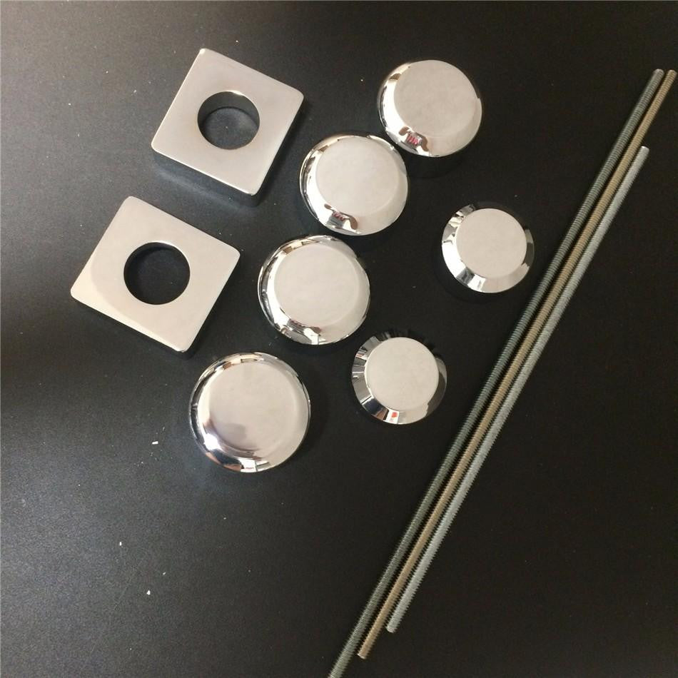 Fork Axle Caps Covers For 2006-2007 Suzuki Gsxr 600 750 2005-2008 Gsx-R 1000 Chr