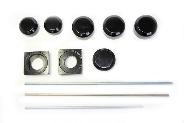 Motorcycle Black Fork Axle Caps Cover For Suzuki Gsx-R Gsxr600 Gsxr750 Gsxr1000