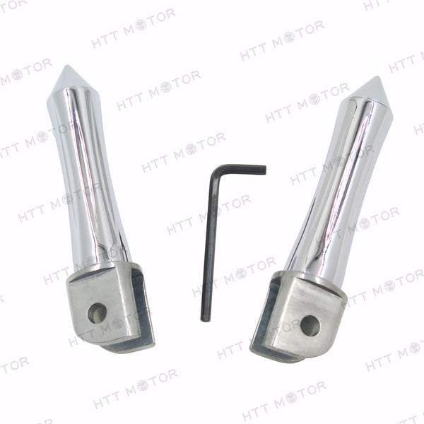 HTTMT- Chrome Footpegs For 89-93 Ducati 851-888/91-97 900SS/95-98 Ducati M900