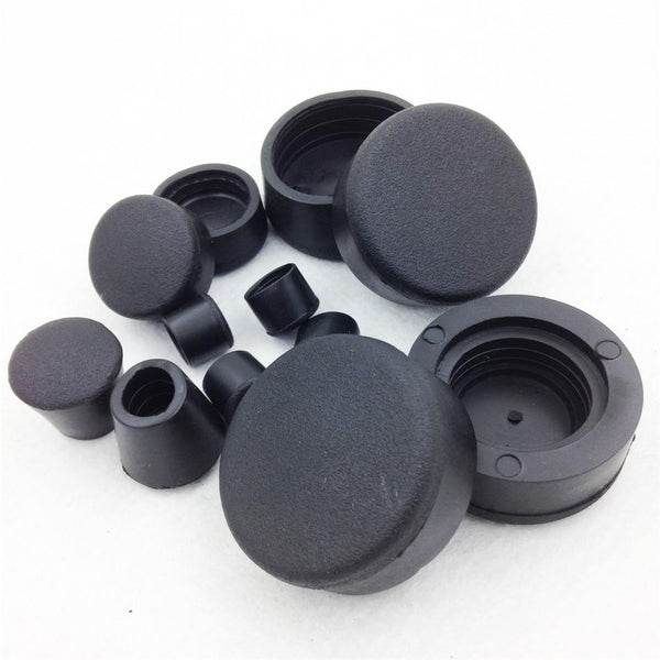 HTT 12x Black Rubber Frame Plugs for Motorcycle Fairing Suzuki GSX-R 1000 2007 2008