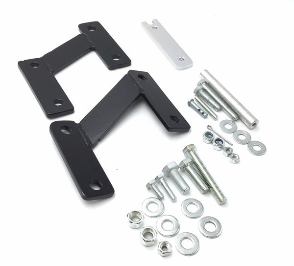 HTT Motorcycle 3" Forward Control Extensions for Honda Shadow Sabre 1100 Spirit 1100 VT Black