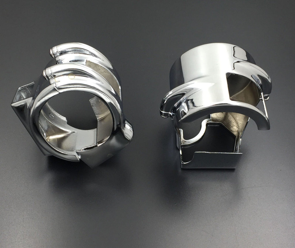 HTT Chrome Switch Housing Cover For All Honda Shadow VT 600 VLX VT 750 Spirit ACE Aero /2003-2009 Honda Shadow VTX 1300/ 2010-2013 Honda Shadow VT1300